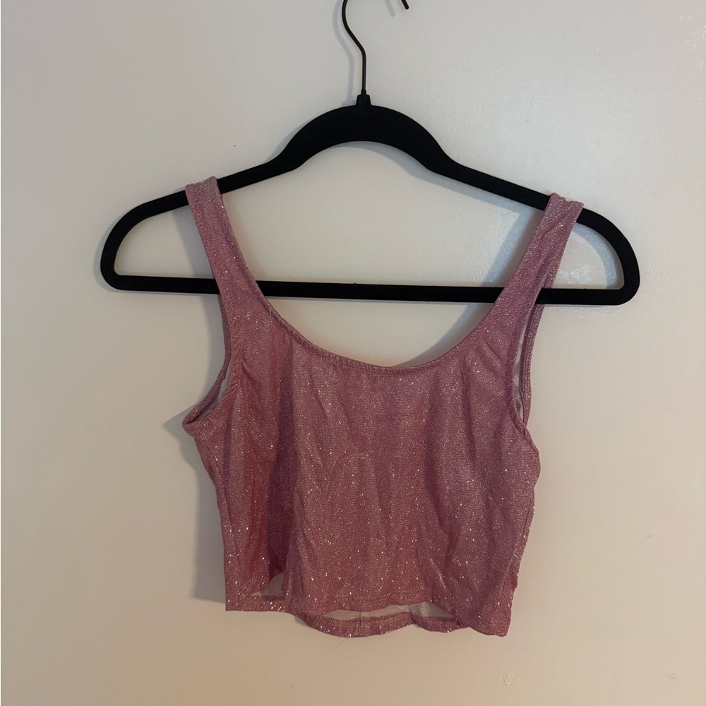 Altar'd State Shimmering Pink Blouse